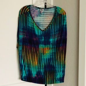 Worthington multi color Blouse